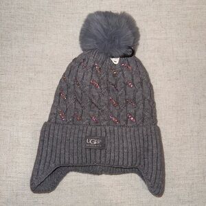 UGG dark heather gray beanie